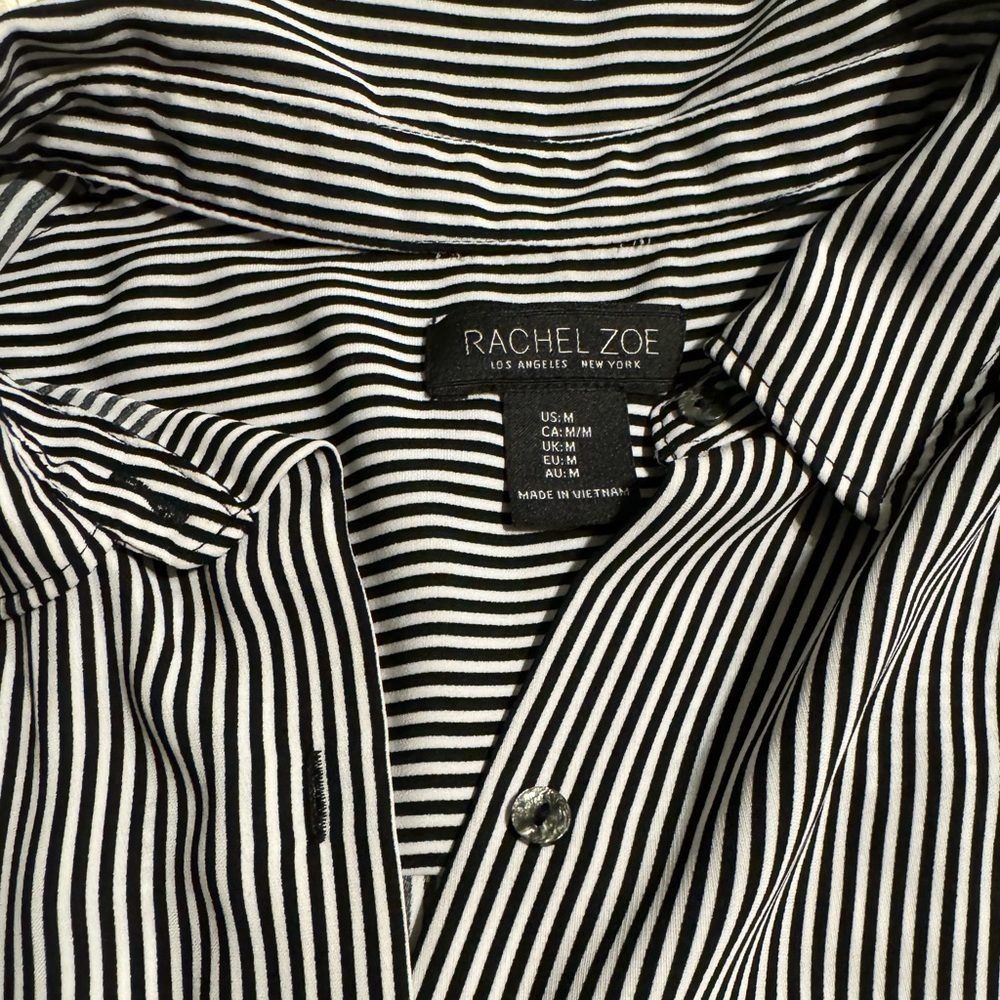 Rachel Zoe Women’s Medium Blouse Button Down - Picture 3 of 4